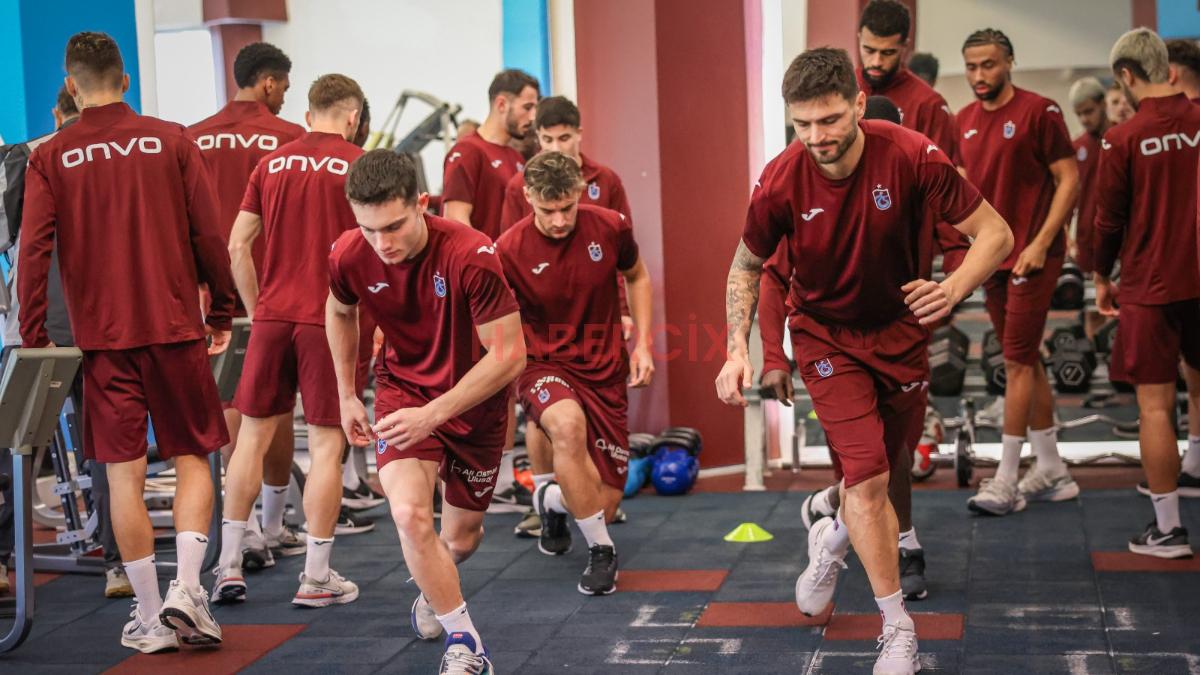 Trabzonspor kuvvet çalıştı