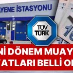 TÜVTÜRK Muayene Randevusu Almadan Fiyatlara Dikkat! TÜVTÜRK Araç Muayenesi Ne Kadar Oldu?