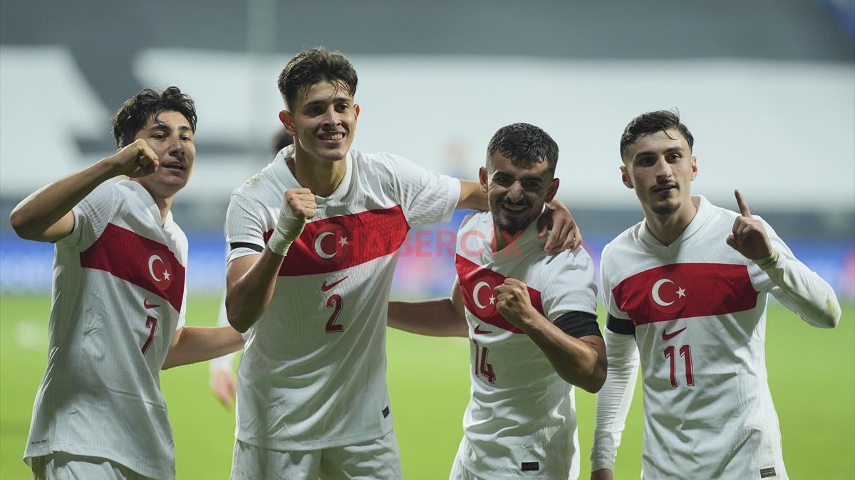 Ümit Milli Futbol Takımı, Litvanya’yı iki golle yıktı