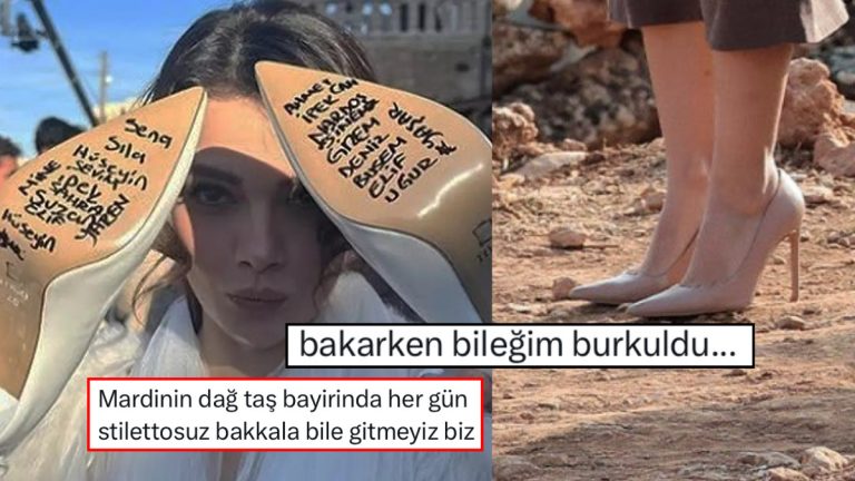 Uzak Şehir Alya’nın Yüksek Topuklu Stilettoları Yine X Aleminin Diline Düştü