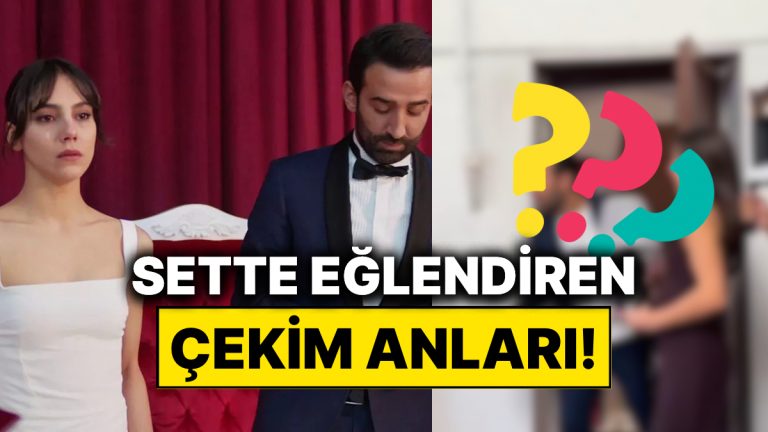 Uzak Şehir’de Zerrin’in Demir’e Vazo ile Vurduğu Sahnenin Kamera Gerisi Manzaraları İlgi Gördü