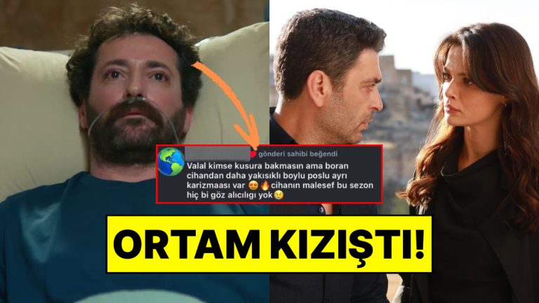 Uzak Şehir’in Boran’ı Burç Kümbetlioğlu, Cihan’ı Eleştiren Yorumları Beğenince İşler Kızıştı