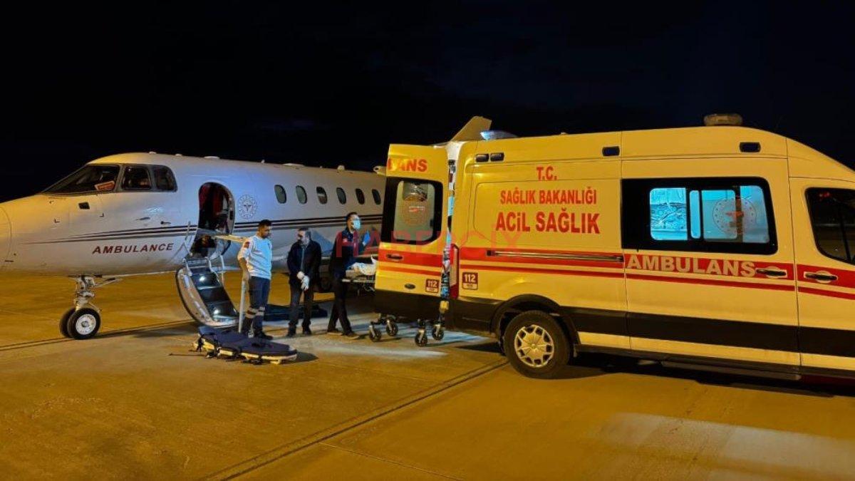 Van’da hava ambulansı, 11 yaşındaki çocuk için kaldırıldı