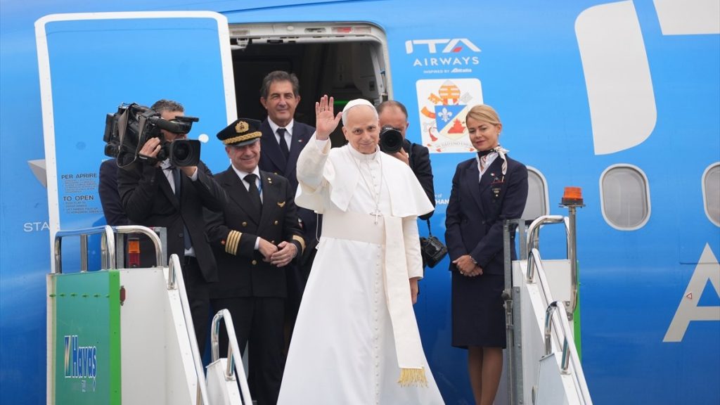 Vatikan Devlet Başkanı Papa 14. Leo, Türkiye’den ayrıldı