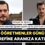 Yalnızca Özel Günlerde Sosyal Medyada Beliren Çağatay Ulusoy Öğretmenleri Unutmadı!