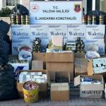 Yalova’da kaçak nargile ve sigara operasyonu