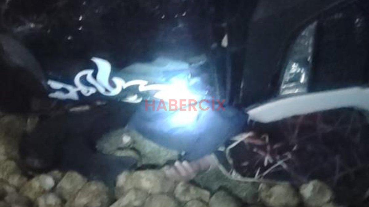 Yozgat’ta devrilen tırın sürücüsü öldü