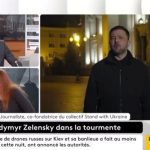 Zelensky ile canlı ilişki sırasında Fransız kanalında bomba alarmı verildi