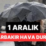1 Aralık Pazartesi Diyarbakır Hava Durumu: Diyarbakır’da Hava Durumu Bugün Nasıl?