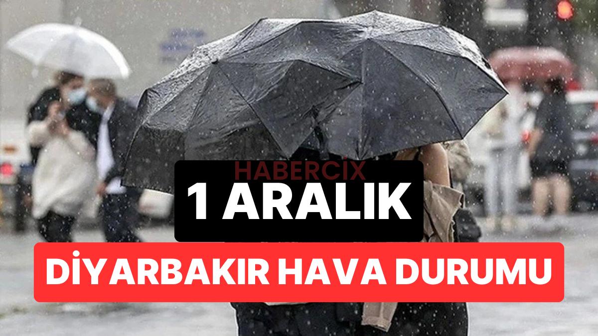 1 Aralık Pazartesi Diyarbakır Hava Durumu: Diyarbakır’da Hava Durumu Bugün Nasıl?