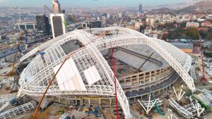 19 Mayıs Stadyumu’nun inşaatı hızla sürüyor