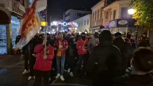 Bartın’da derbi heyecanı gerginliğe dönüştü