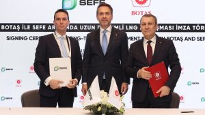 BOTAŞ, ENI ve SEFE ile LNG anlaşması imzaladı