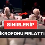 Bülent Ersoy Kayseri Konserinde Bir Anda Celallendi, Mikrofon Standını Yere Fırlattı!