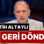 Fatih Altaylı Geri Döndü: 4 Yıl 2 Ay Mahpus Cezası Alan Gazeteci Fatih Altaylı Youtube Yayınlarına Geri Döndü