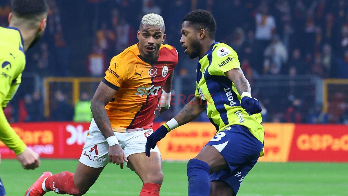 Fenerbahçe – Galatasaray derbisinin golleri yabancılardan