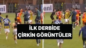 Fenerbahçe-Galatasaray’ın Karşılaşacağı Derbi Gününde U19’da Kavga Vardı