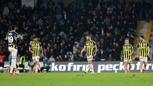 Fenerbahçe, Süper Lig’de 6. kez berabere kaldı