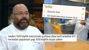 Google’da En Çok Aranan Tarifin “100 Kişilik Mercimek Çorbası Tarifi” Olması Goygoycuların Dilinde