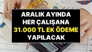 Hükümetin Kararı Ülkeyi Karıştırdı: Aralık Ayında Tüm Çalışanlara 31 Bin TL Ek Ödeme Yapılacak!