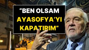 İlber Ortaylı’dan “Ayasofya Ziyarete Kapatılsın” Önerisi