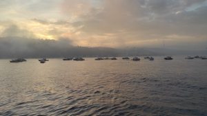 İstanbul Boğazı sis nedeniyle gemi trafiğine kapatıldı