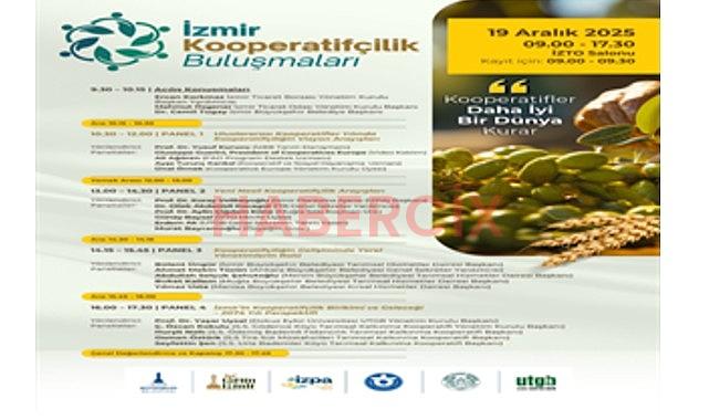 İzmir Kooperatifçilik Buluşmaları 19 Aralık’ta