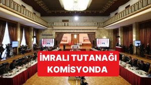 Komisyonun İmralı’da Yaptığı Görüşmenin Tutanağı Komisyonda Özet Olarak Okundu