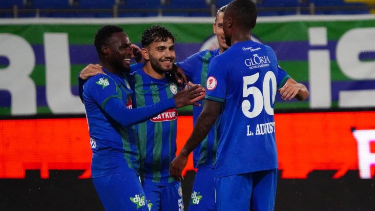 Rizespor alanında Pendikspor’a gol oldu yağdı