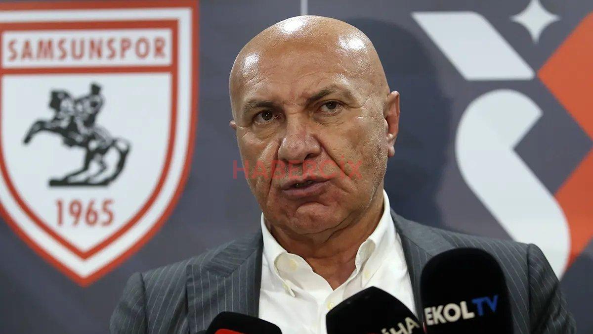 Samsunspor Başkanı Yüksel Yıldırım: Galatasaray’dan önce hakemi yenmemiz gerekiyor