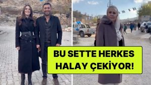 Uzak Şehir’in Demir’i Ferit Kaya, Setteki Halay Akımına Özel Video Paylaştı