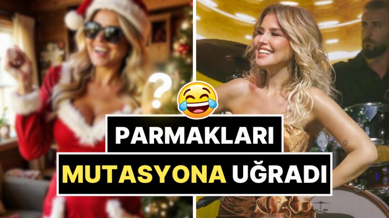 Yapay Zekadan Yararlanmaya Çalışan Gülben Ergen’in Mutasyona Uğrayan Parmakları Gözlerden Kaçmadı!